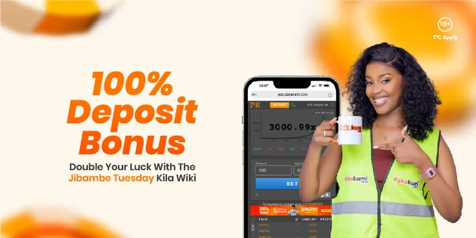 Jibambe Tuesday Bonus promotion banner